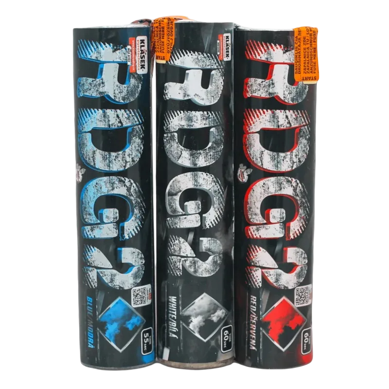 Fumigène Double Sortie 60sec (différents coloris disponibles)