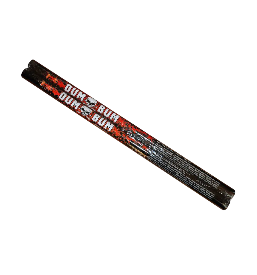 Chandelles Romaines Dum Bum Effet Titanium 8 coups 26mm (x2 unités)