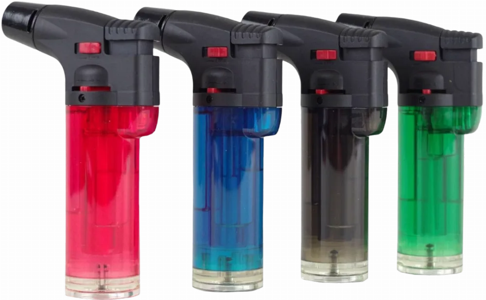 Briquet Tempête Chalumeau + Recharge de Gaz 18 ml Incluse (différents coloris disponibles) - Photo 2